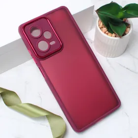 Futrola - maska Shining Camera za Xiaomi Redmi Note 12 Pro 5G (EU) crvena.