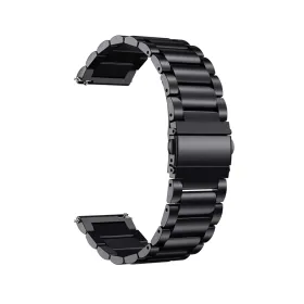 Narukvica za smart watch Metal 3B 22mm crna (MS).