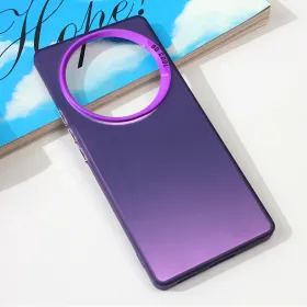 Futrola - maska Clear za Huawei Honor Magic 5 Lite ljubicasta.
