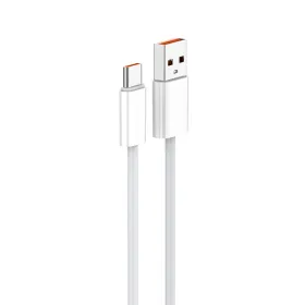 USB Data kabl LDNIO LS892 25W Fast Type C beli 2m.