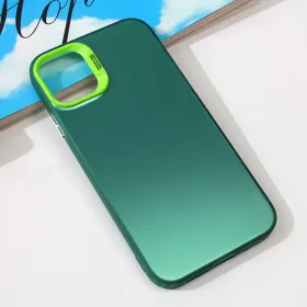 Futrola - maska Clear za iPhone 11 6.1 zelena.