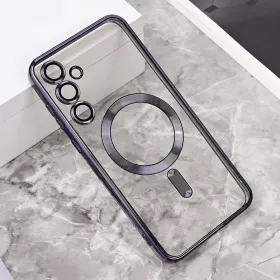 Futrola - maska Magsafe Lux za Samsung A556 Galaxy A55 5G crna.