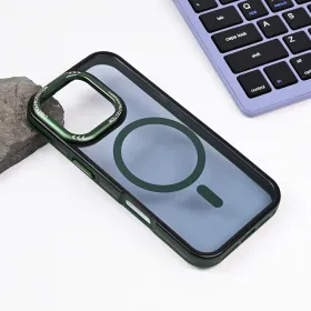 Futrola - maska Magsafe Trendy za iPhone 16 Pro 6.3 zelena.