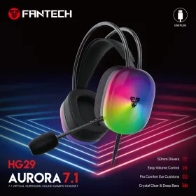 Slusalice Gaming Fantech HG29 Aurora 7.1 crne.