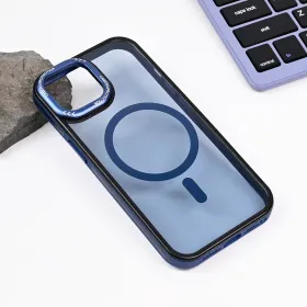 Futrola - maska Magsafe Trendy za iPhone 13 6.1 plava.