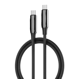 USB Data kabl LDNIO LC921c -240W Type C na Type C crni 1m.
