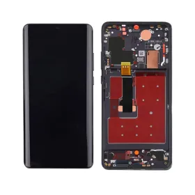 LCD ekran / displej za Huawei P30 PRO+touch screen crni+frame Black CHO.