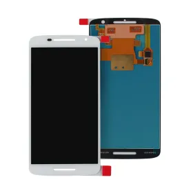 LCD ekran / displej za Motorola Moto X Play+touch screen beli.