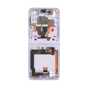 LCD ekran / displej za Samsung F711B/Galaxy Samsung F771B Galaxy Z Flip3 5G + touchscreen + frame Purple Service Pack Original/GH82-27244D.