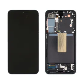 LCD ekran / displej za Samsung S911/Galaxy S23 + touchscreen + frame Phantom Black Service Pack Original/GH82-30481A.