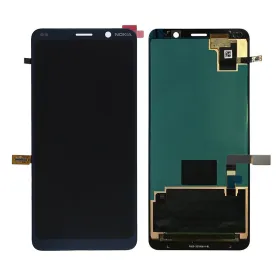 LCD ekran / displej za Nokia 9 Pure View+touchscreen tamno plavi OEM.