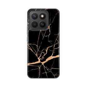 Silikonska futrola - maska print za Huawei Honor X8c All Black.