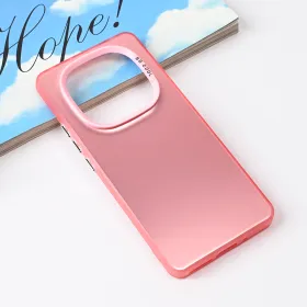 Futrola - maska Clear za Xiaomi Redmi Note 14 Pro 4G roze.