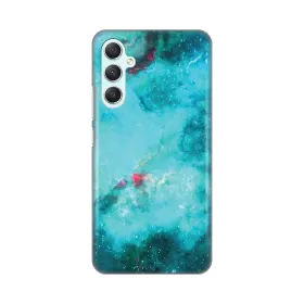 Silikonska futrola - maska print za Samsung Galaxy A34 5G 5G Marbel Sky.