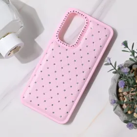 Futrola - maska Bling za Samsung A366 Galaxy A36 5G roze.