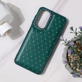 Futrola - maska Bling za Samsung A266 Galaxy A26 5G zelena.