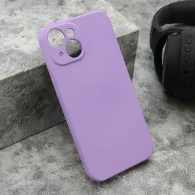 Futrola - maska VELVET TOUCH za iPhone 15 (6.1) ljubicasta (MS).