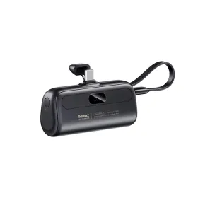 Power Bank prenosiva baterija Remax RPP-76 fast charging Type-C 5000mAh black (MS).