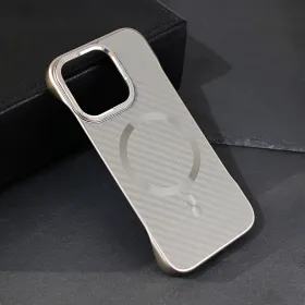 Futrola - maska Magsafe Carbon za iPhone 16 Pro 6.3 siva.