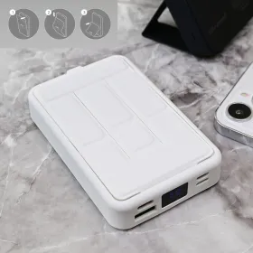 Power bank prenosiva baterija Magsafe Oxpower PD W101 10000mAh bela.