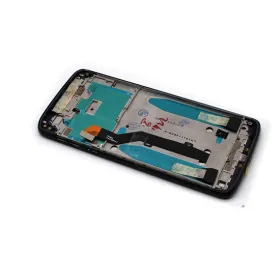 LCD ekran / displej za Motorola Moto E5/Moto G6 Play + touchscreen + frame black (MS).