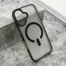Futrola - maska BLURRY MagSafe za iPhone 16 (6.1) crna (MS).
