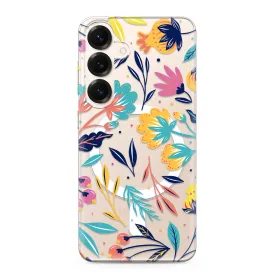 Futrola - maska silikonska print MagSafe za Samsung S931 Galaxy S25 5G rainbow palm (MS).