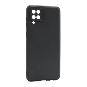 Futrola - maska Soft 3D camera za Samsung A125F Galaxy A12 crna (MS).