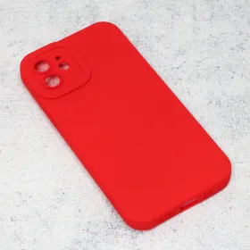 Futrola - maska Silikon Pro Camera za iPhone 12 6.1 crvena.