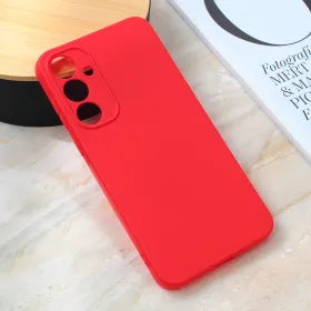 Futrola - maska Teracell Giulietta za Samsung A556 Galaxy A55 5G mat crvena.