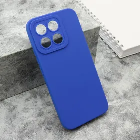 Silikonska futrola - maska Pro Camera za Huawei Honor X8c tamno plava (MS).