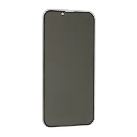 Zaštino staklo (glass) PRIVACY 2.5D Full glue za iPhone 13/13 Pro/14/16E (6.1) crna (MS).