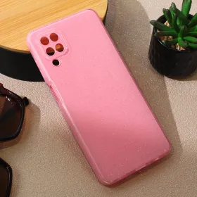 Futrola - maska Sparkle Dust za Samsung A125F Galaxy A12 roze.