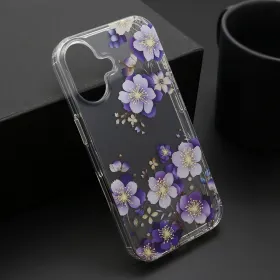Futrola - maska FLOWER za iPhone 16 (6.1) DZF7 (MS).