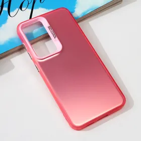 Futrola - maska Clear za Samsung S921B Galaxy S24 roza.