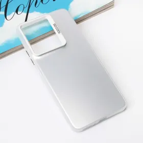 Futrola - maska Clear za Xiaomi Redmi Note 13 4G srebrna.