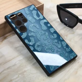 Futrola - maska Shiny glass za Samsung Galaxy S23 Ultra plava.
