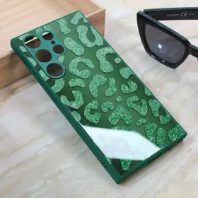 Futrola - maska Shiny glass za Samsung Galaxy S23 Ultra zelena.