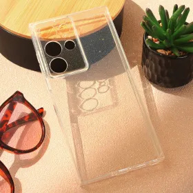 Futrola - maska Sparkle Dust za Samsung Galaxy S23 Ultra Transparent.