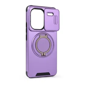 Futrola - maska CamShield Ring stand za Xiaomi Redmi Note 13 Pro Plus (EU) ljubicasta.