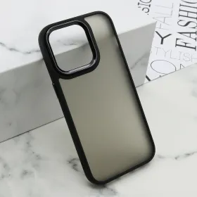 Futrola - maska SHINING CAMERA za iPhone 14 Pro (6.1) crna (MS).