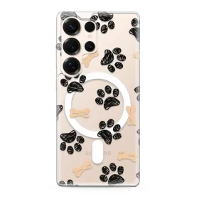 Futrola - maska silikonska print MagSafe za Samsung S938 Galaxy S25 Ultra 5G puppy (MS).