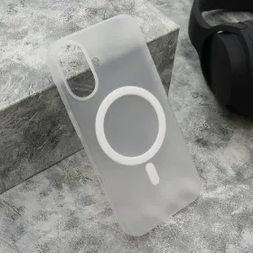 Futrola - maska CLOUD MagSafe za iPhone 16 (6.1) bela (MS).