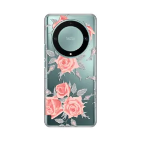 Silikonska futrola - maska print Skin za Huawei Honor Magic 5 Lite Elegant Roses.