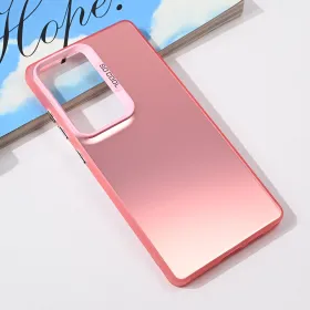 Futrola - maska Clear za Samsung S938 Galaxy S25 Ultra roze.