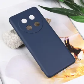 Futrola - maska Teracell Soft Velvet za Huawei Honor Magic 7 lite tamno plava.