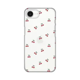 Silikonska futrola - maska print Skin za iPhone 16e 6.1 Little Cherry.