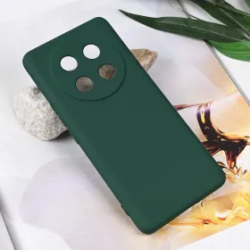 Futrola - maska Teracell Soft Velvet za Huawei Honor Magic 7 lite tamno zelena.