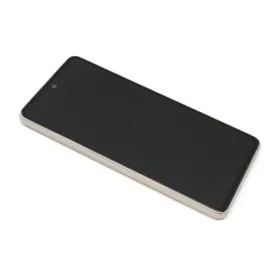 LCD ekran / displej za Samsung A536 (A53 5G 2022) + touchscreen + frame Full Original WHITE (GH82-28024B/28025B) (MS).