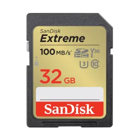 Memorijska kartica SanDisk SDHC 32GB Extreme 100MB/s V30 UHS-I U3.